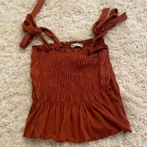 Altar d state XS rust colored top